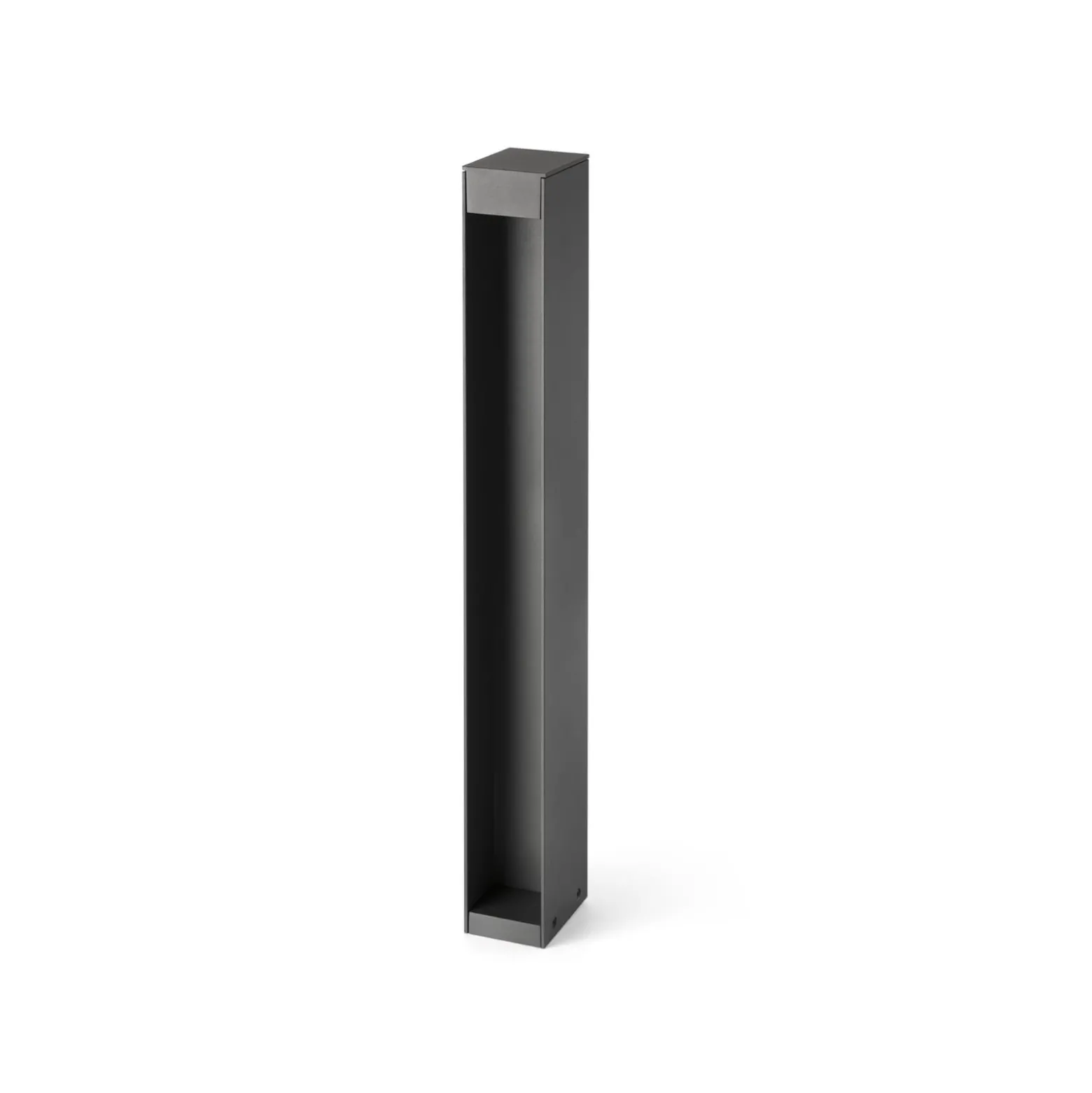 LED-Sockelleuchte Cerler, anthrazit, 60cm, Metall, IP65, CCT