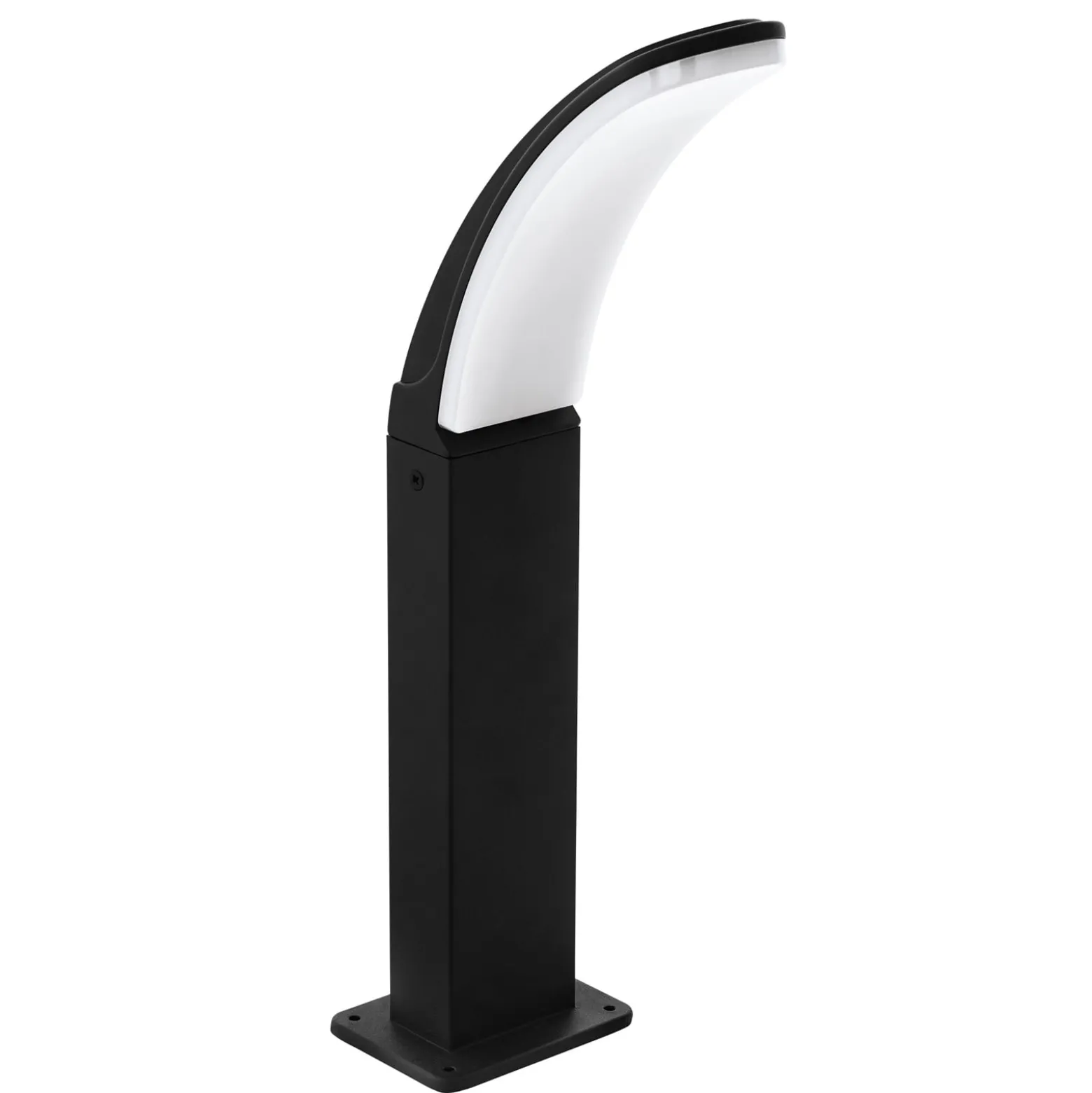 LED-Sockelleuchte Fiumicino in gebogener Form