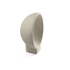 LED-Sockelleuchte Gaia, grau, Beton, Höhe 38,8 cm
