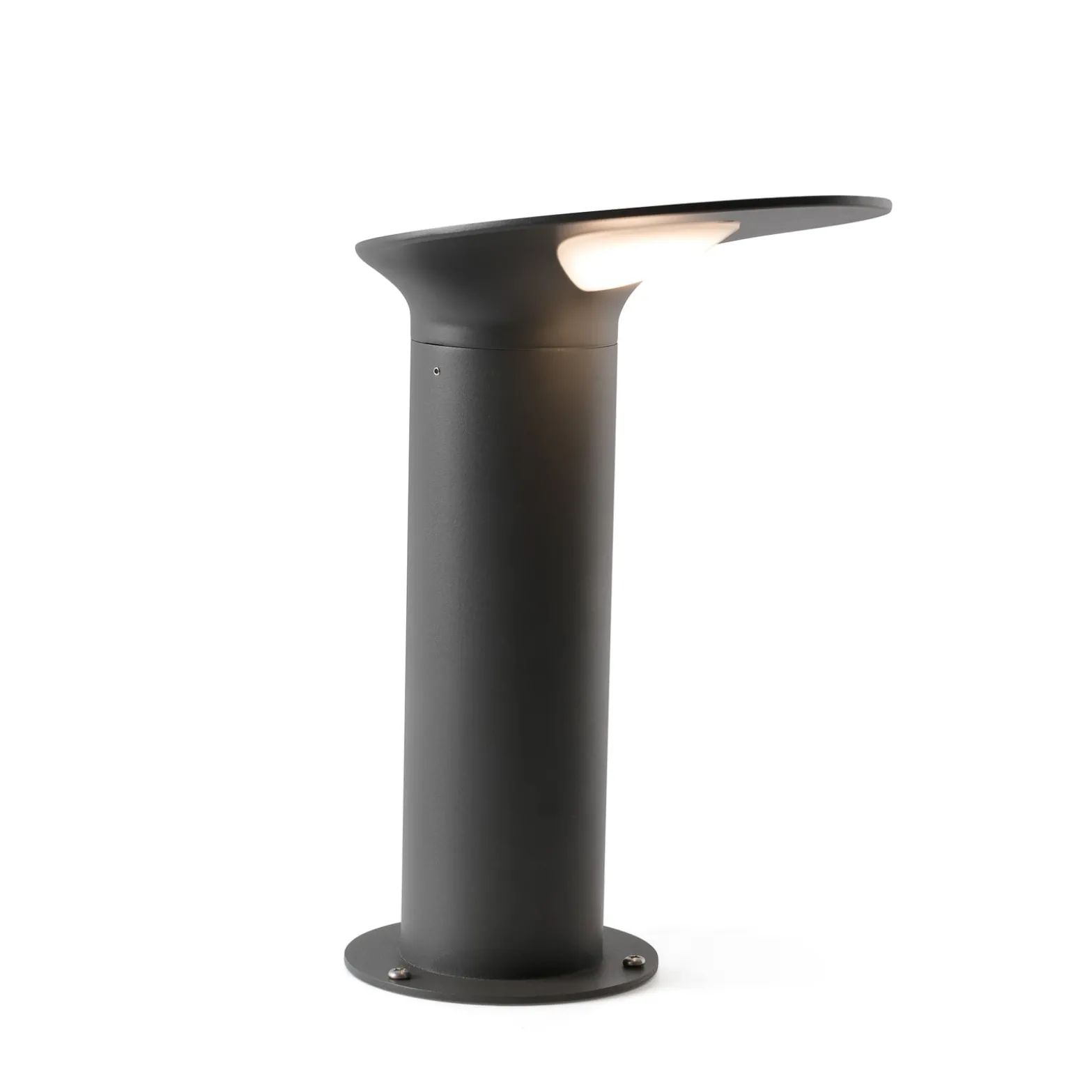 LED-Sockelleuchte Lotus aus Aluminium
