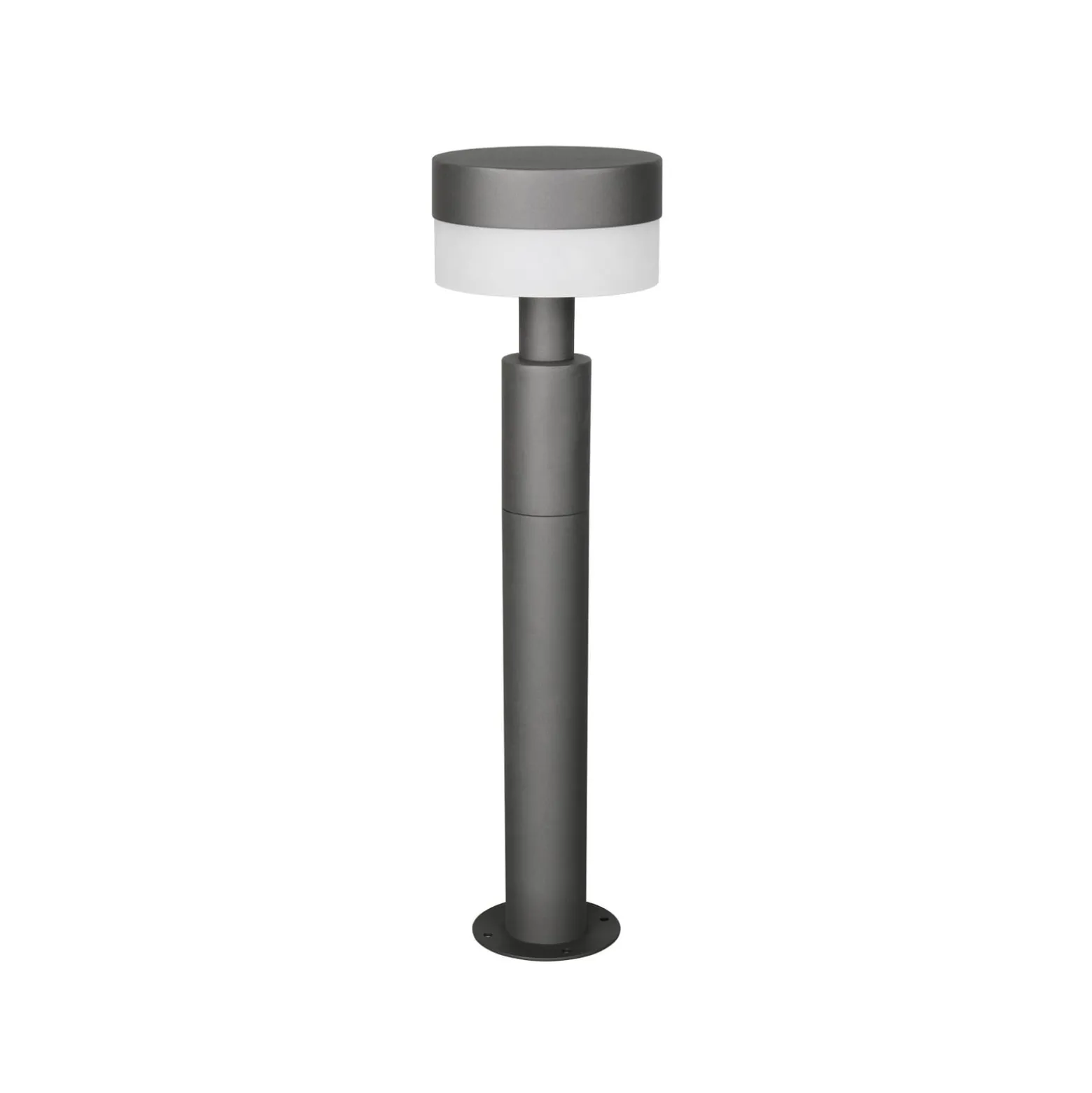 LED-Sockelleuchte Mackenzie, Höhe 50 cm, anthrazit, Aluguss