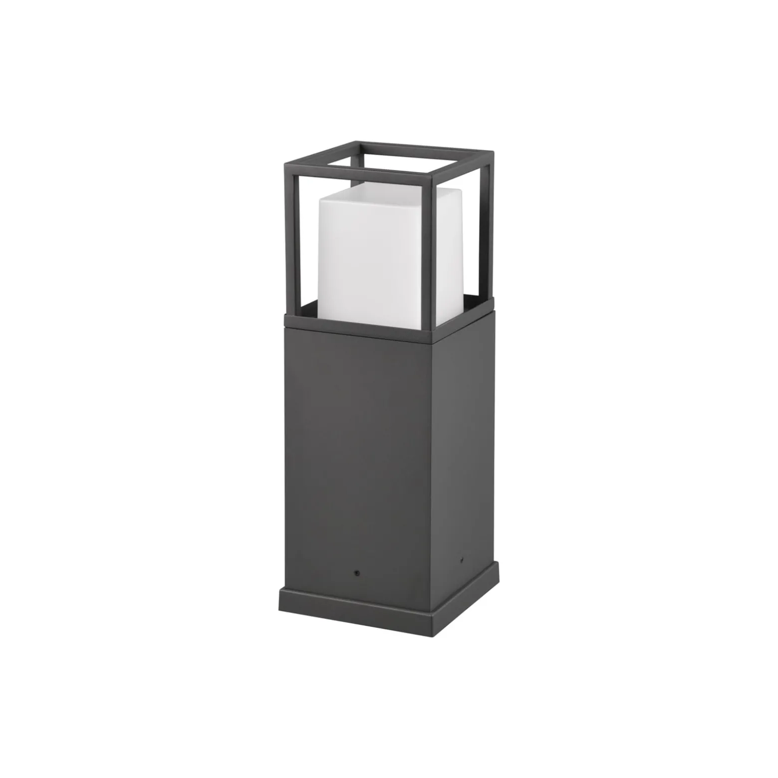 LED-Sockelleuchte Witham, 40 cm hoch, anthrazit, CCT, IP54
