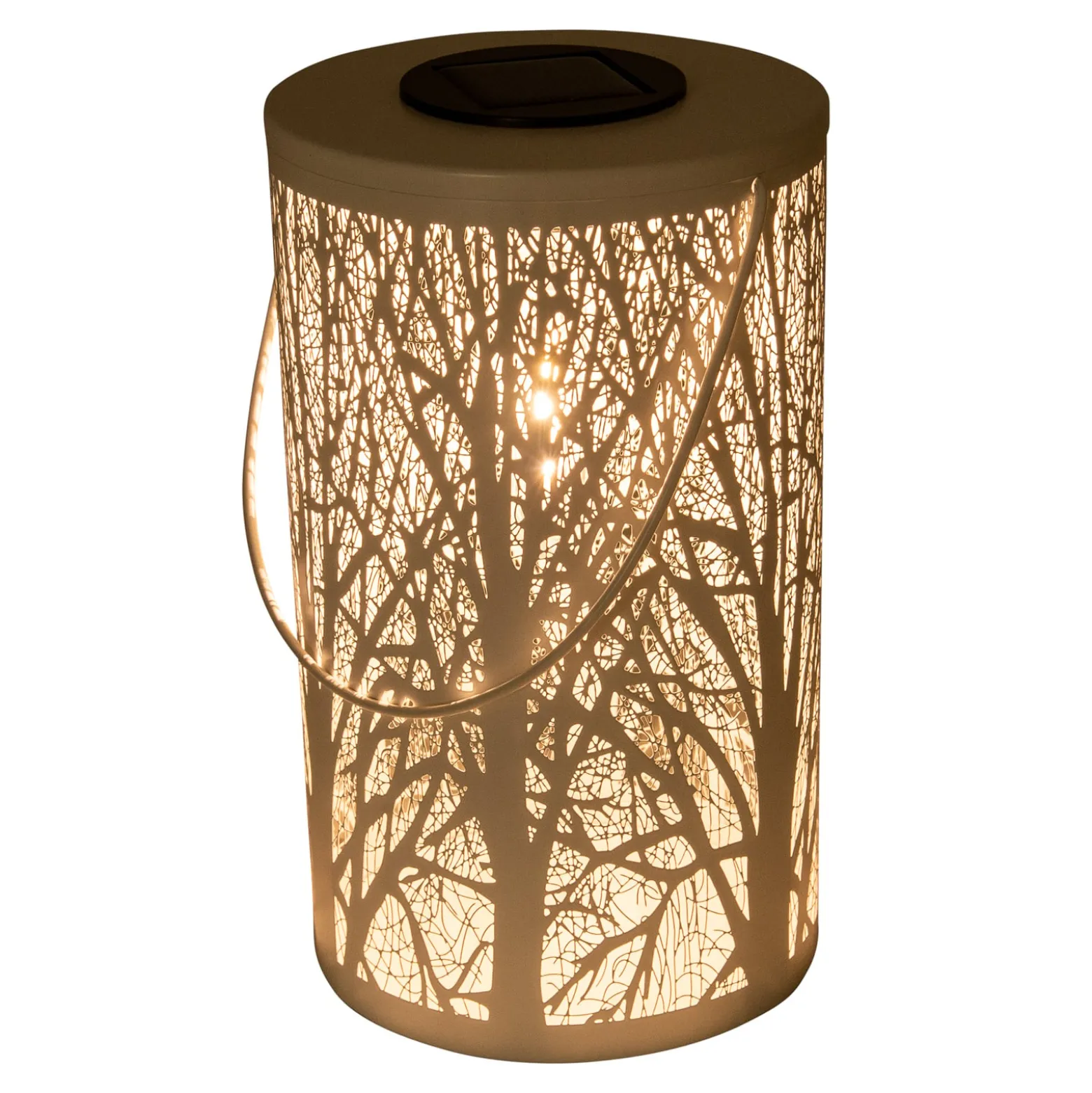 LED-Solarlaterne 5266523 mit Waldmotiv
