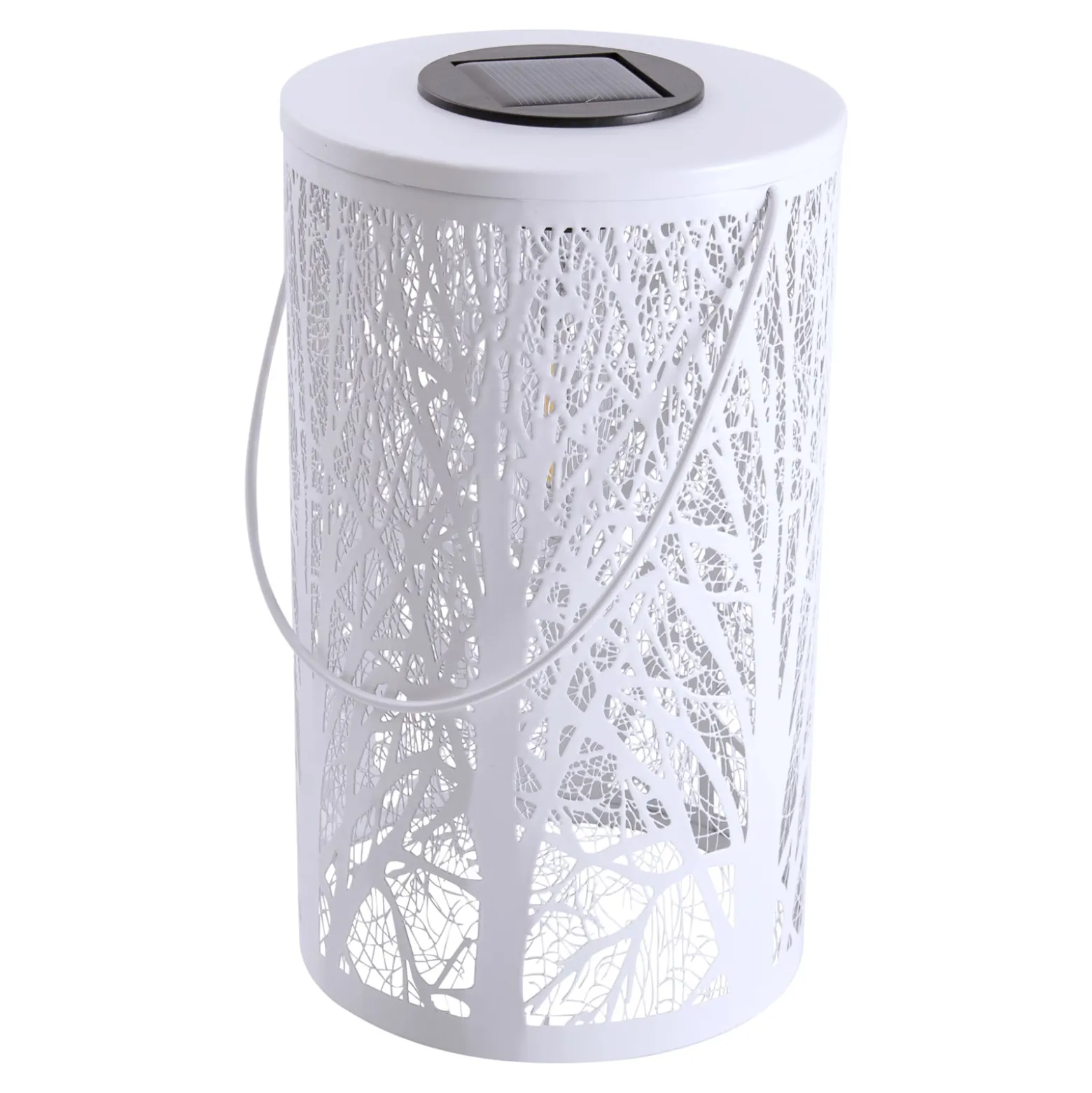 LED-Solarlaterne 5266523 mit Waldmotiv