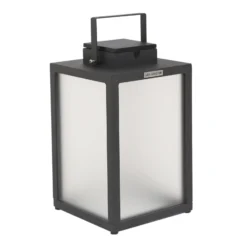 LED-Solarlaterne Tradition, anthrazit, Höhe 40 cm