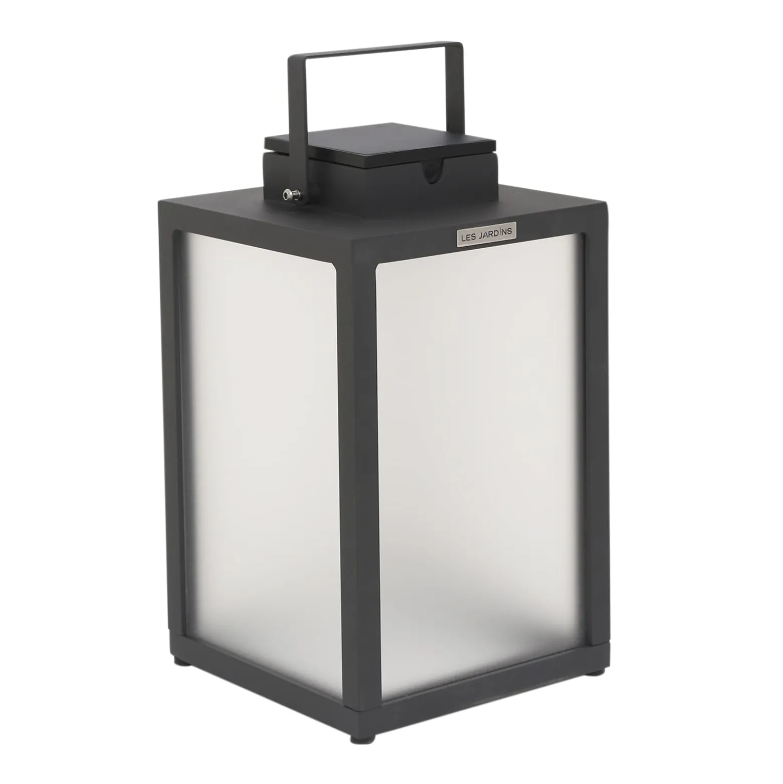 LED-Solarlaterne Tradition, anthrazit, Höhe 40 cm