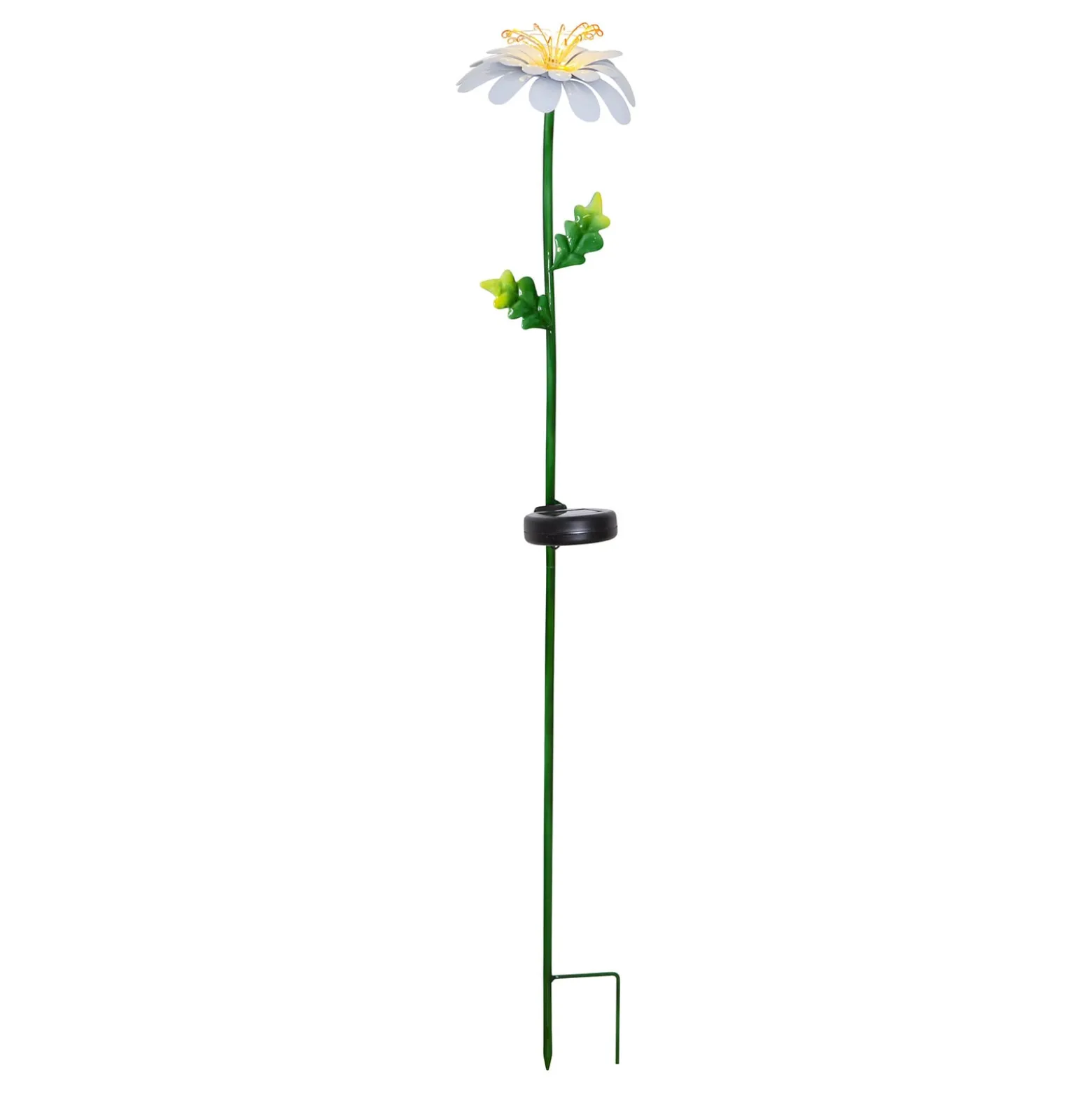 LED-Solarleuchte Daisy in Gänseblümchenform