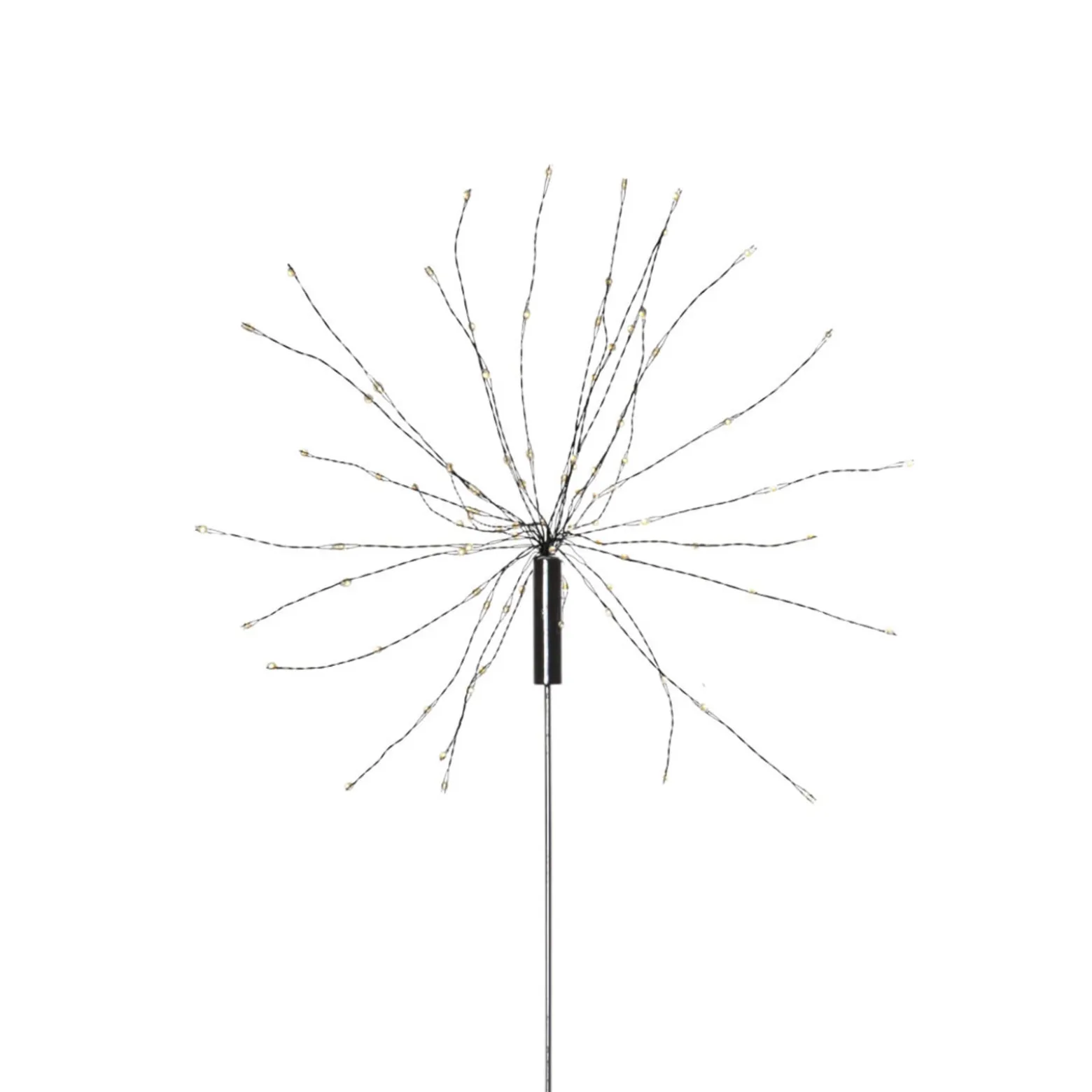 LED-Solarleuchte Firework mit Erdspieß, 100 cm