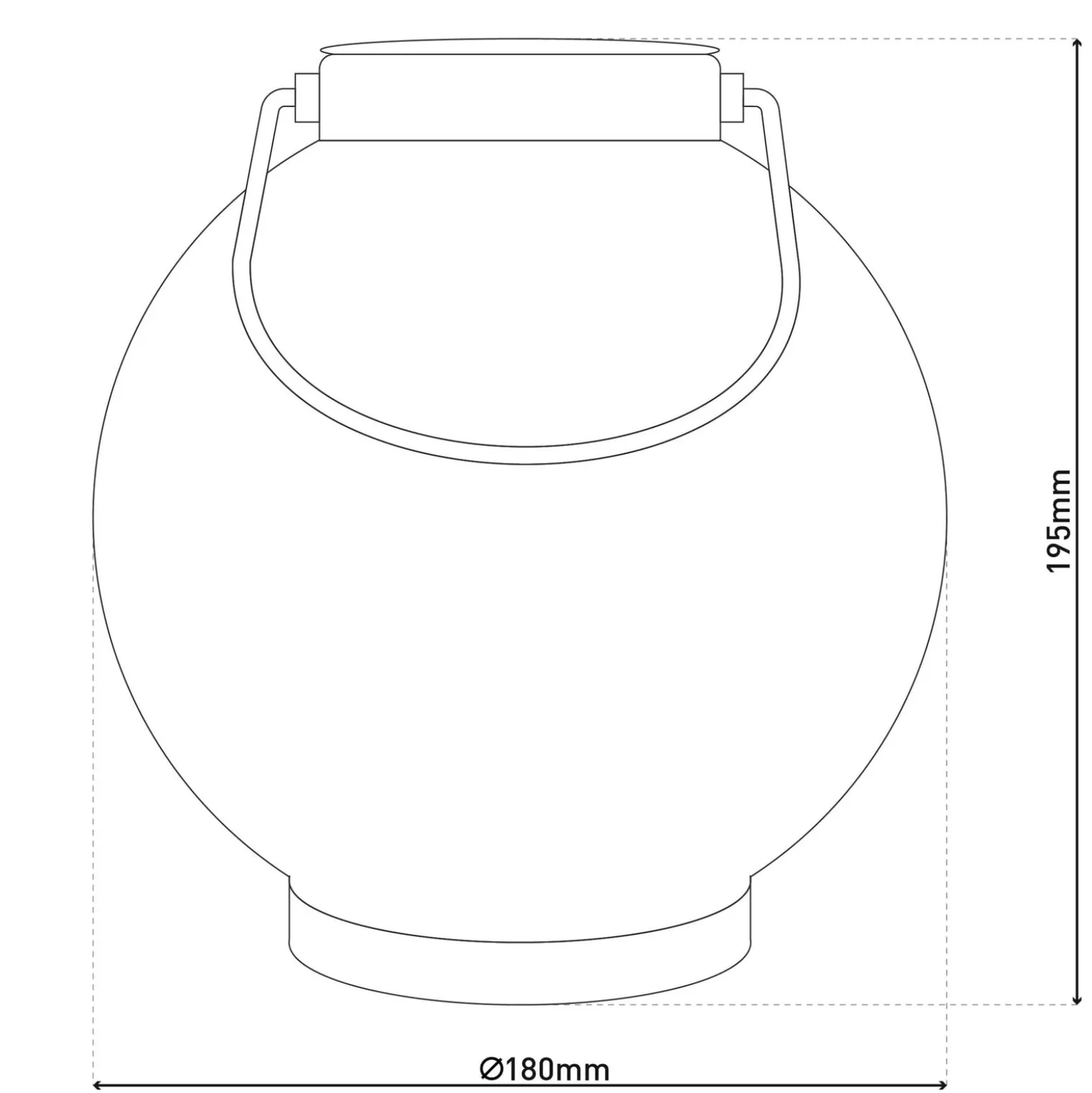 LED-Solarleuchte 52854, silber, Metall, 20 cm, IP44, 2er-Set