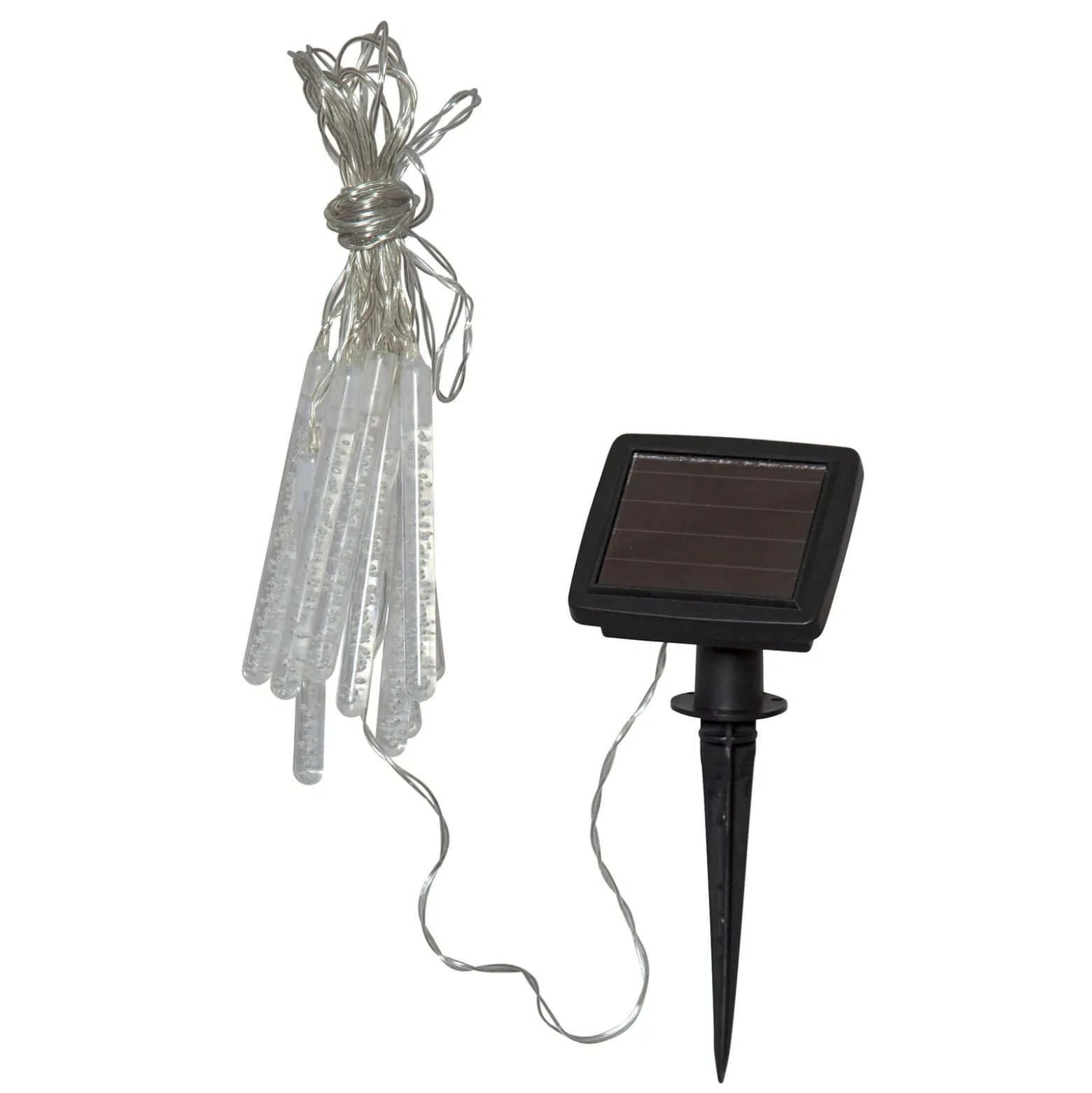 LED-Solarlichterkette Bubbly, 10-flammig, warmweiß
