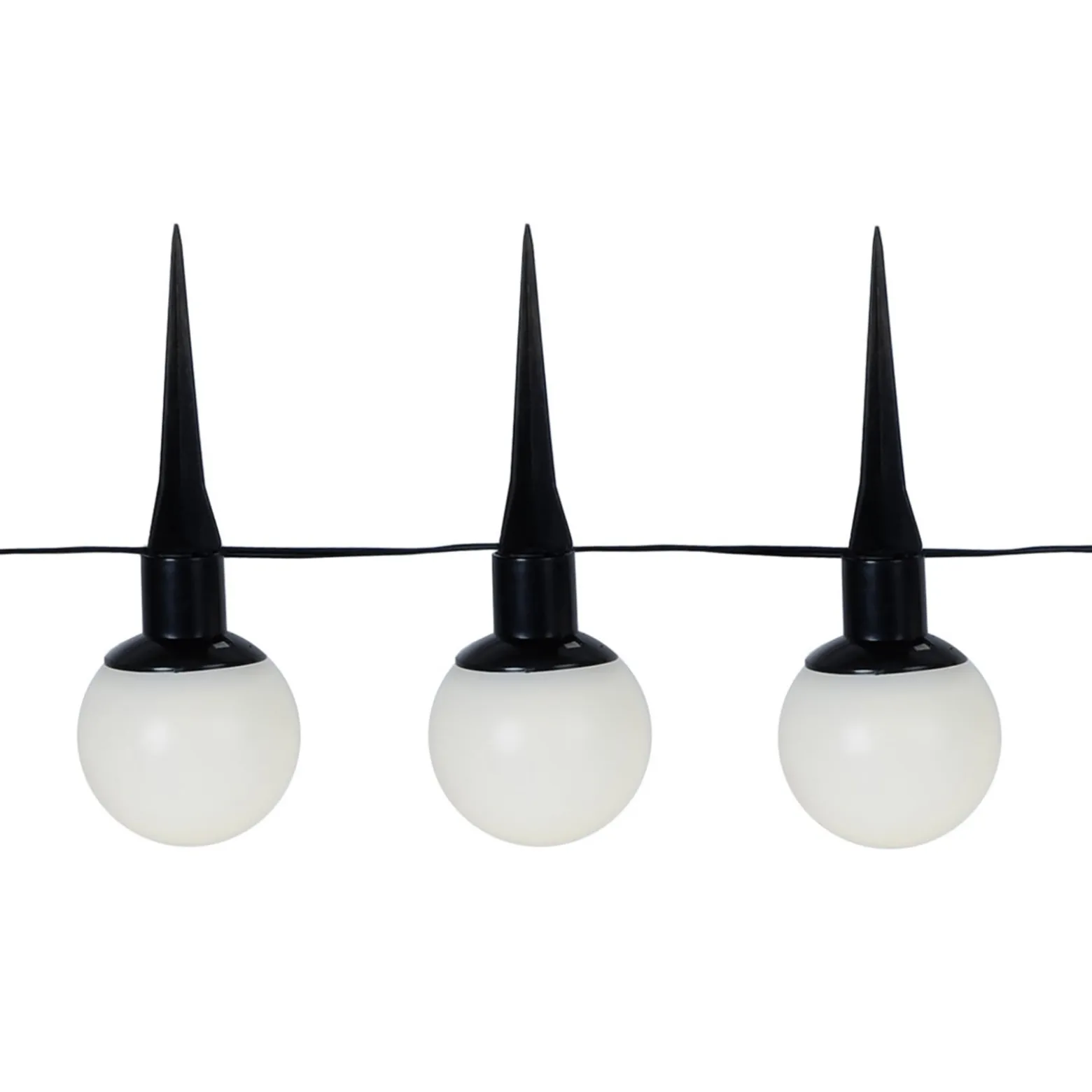 LED-Solarlichterkette Combo, 6-flammig, IP44, Kunststoff