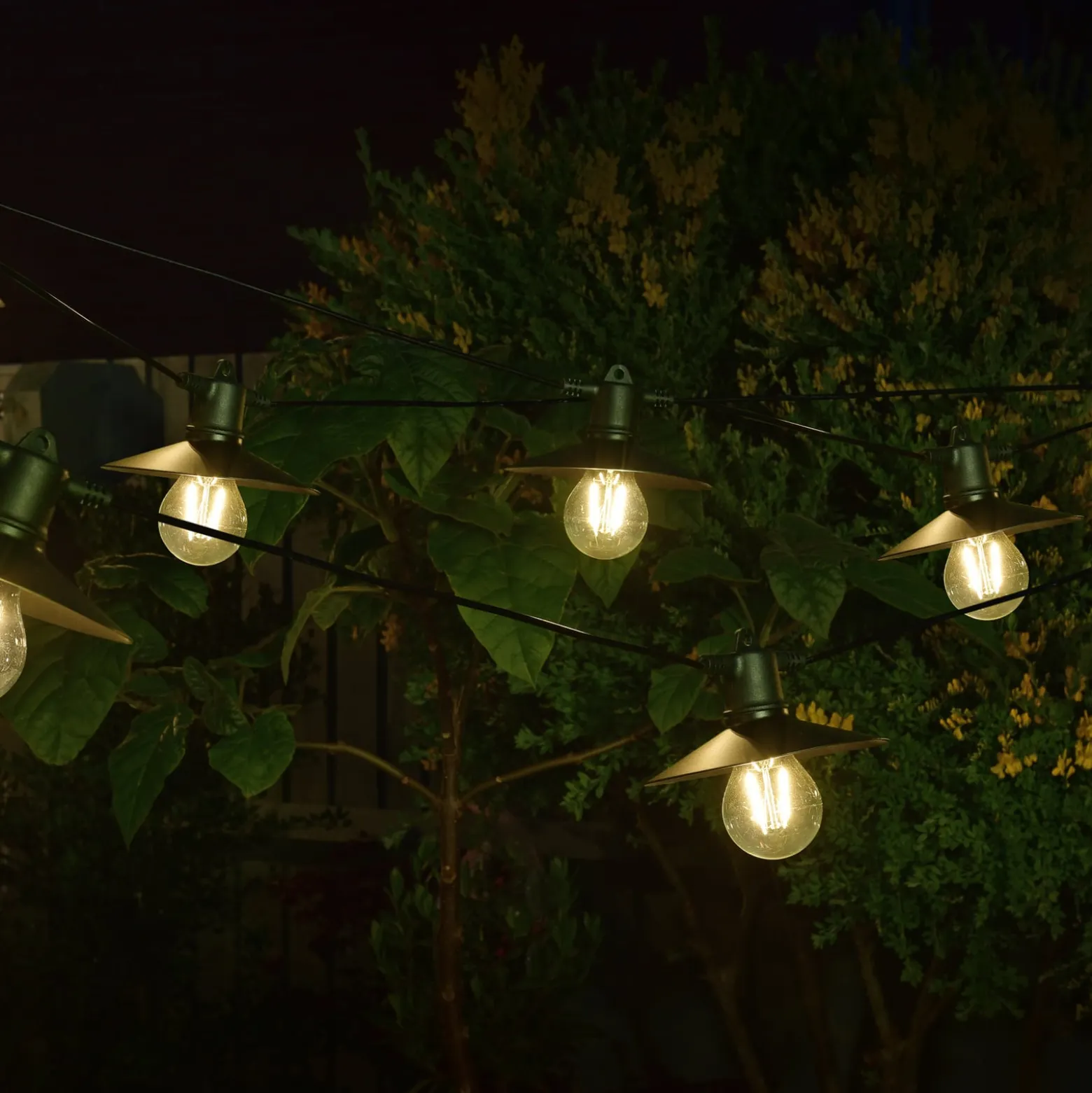 LED-Solar-Lichterkette Vivo 365, 8-flammig IP44