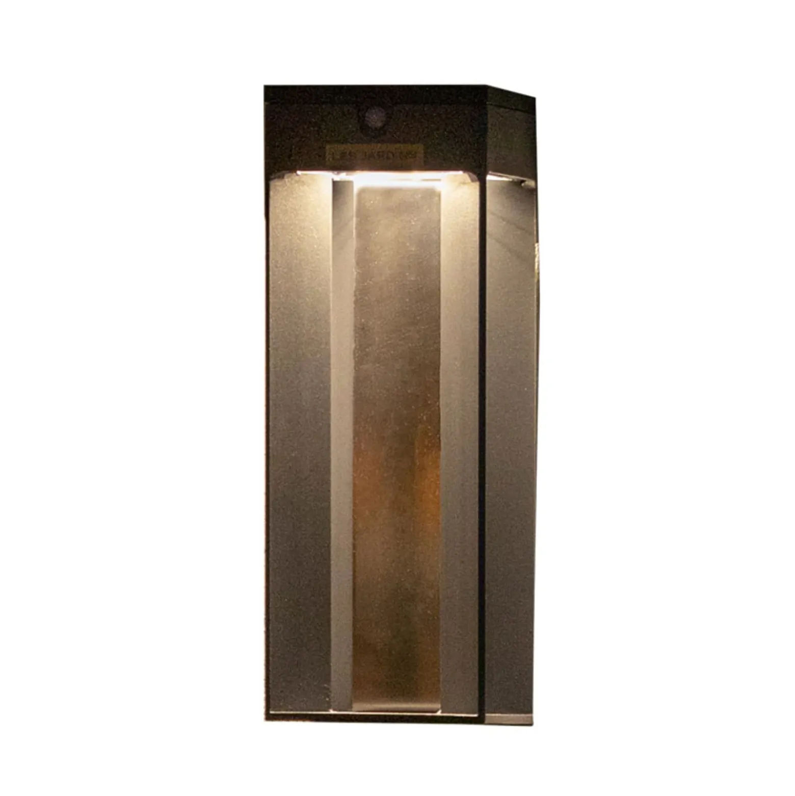 LED-Solarwandleuchte Blade mit Sensor, grau