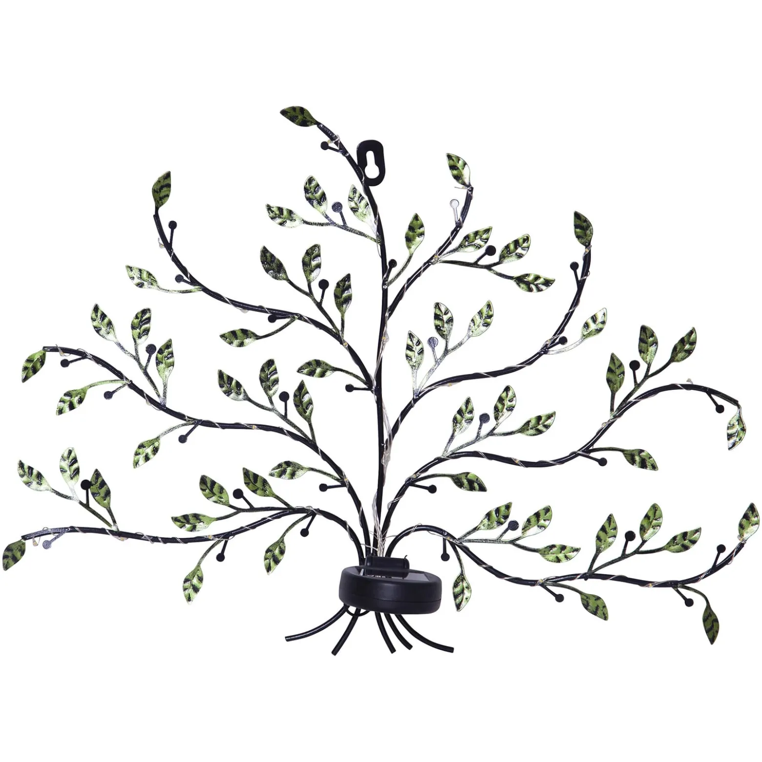 LED-Solarwandleuchte Tree of life