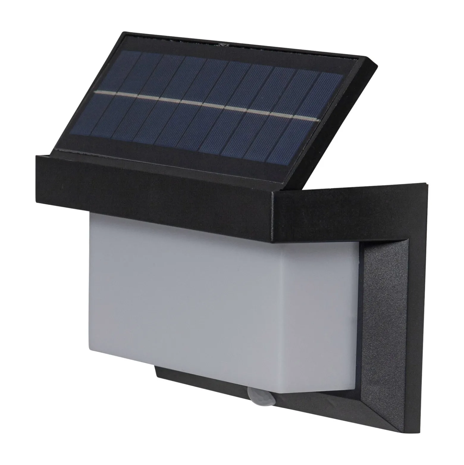 LED-Solarwandleuchte Valla mit Bewegungssensor