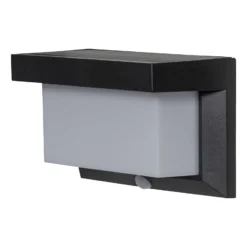 LED-Solarwandleuchte Valla mit Bewegungssensor