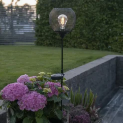 LED-Solarwegeleuchte Sunlight mit Erdspieß