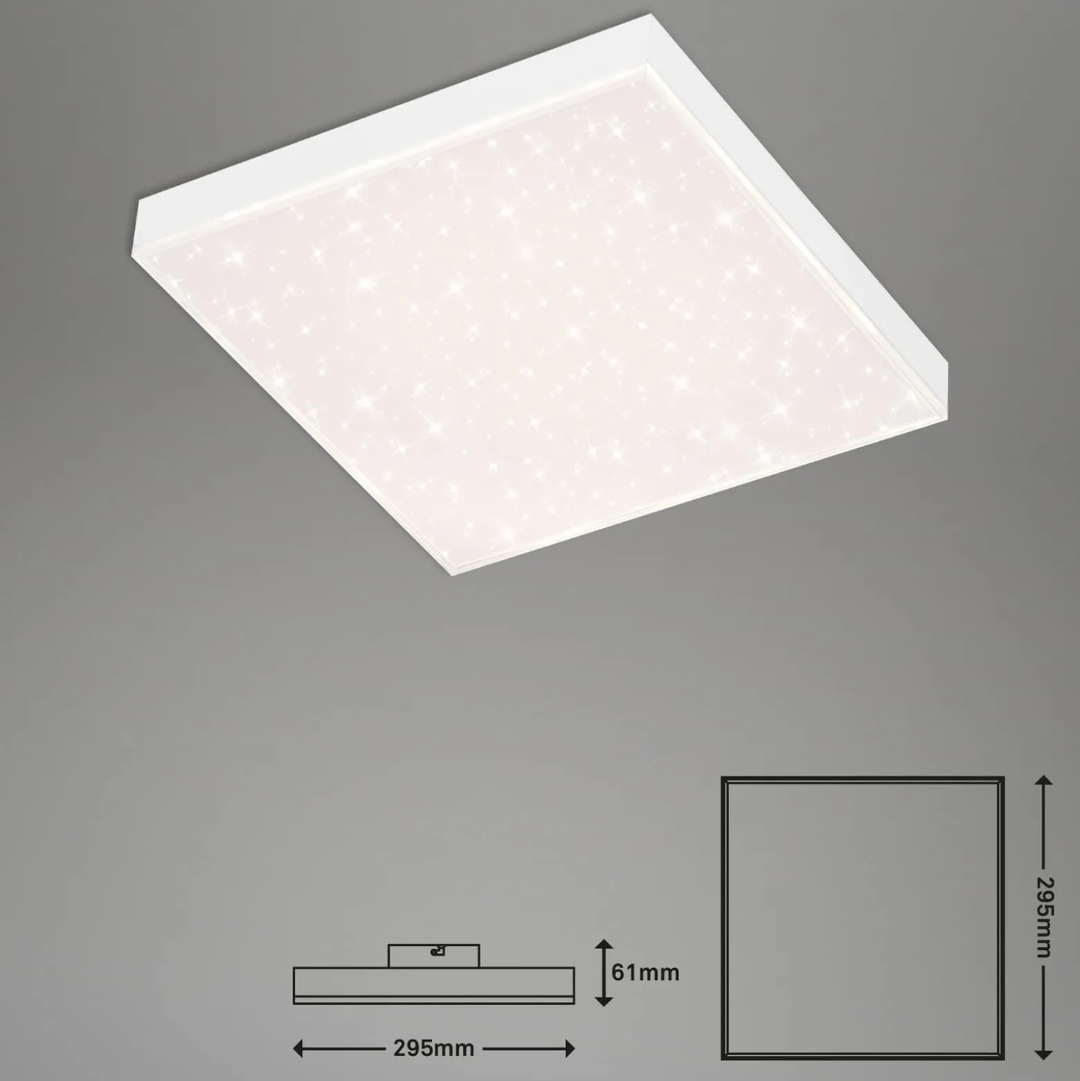 LED-Sternenhimmel Frameless CCT, 30x30cm