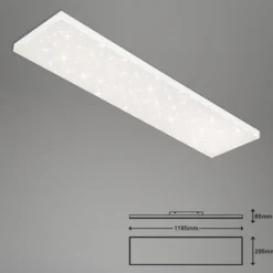 LED-Sternenhimmel Frameless CCT, 120x30cm