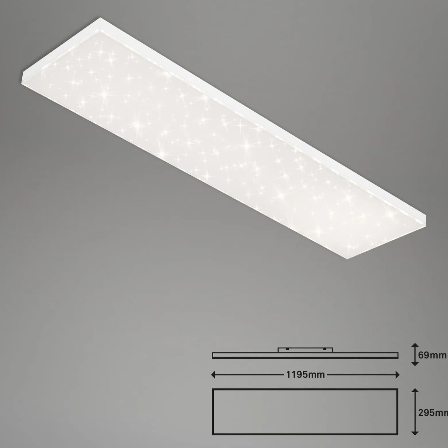 LED-Sternenhimmel Frameless CCT, 120x30cm