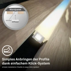 LED-Stripe Pimp your panel, Ergänzungsset, CCT, Länge 2,6 m