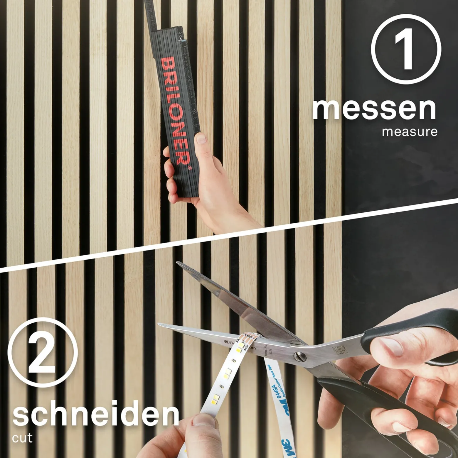 LED-Stripe Pimp your panel, Ergänzungsset, Länge 2,6 m