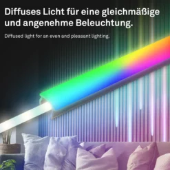 LED-Stripe Pimp your panel, Ergänzungsset, RGBW, Länge 2,6 m