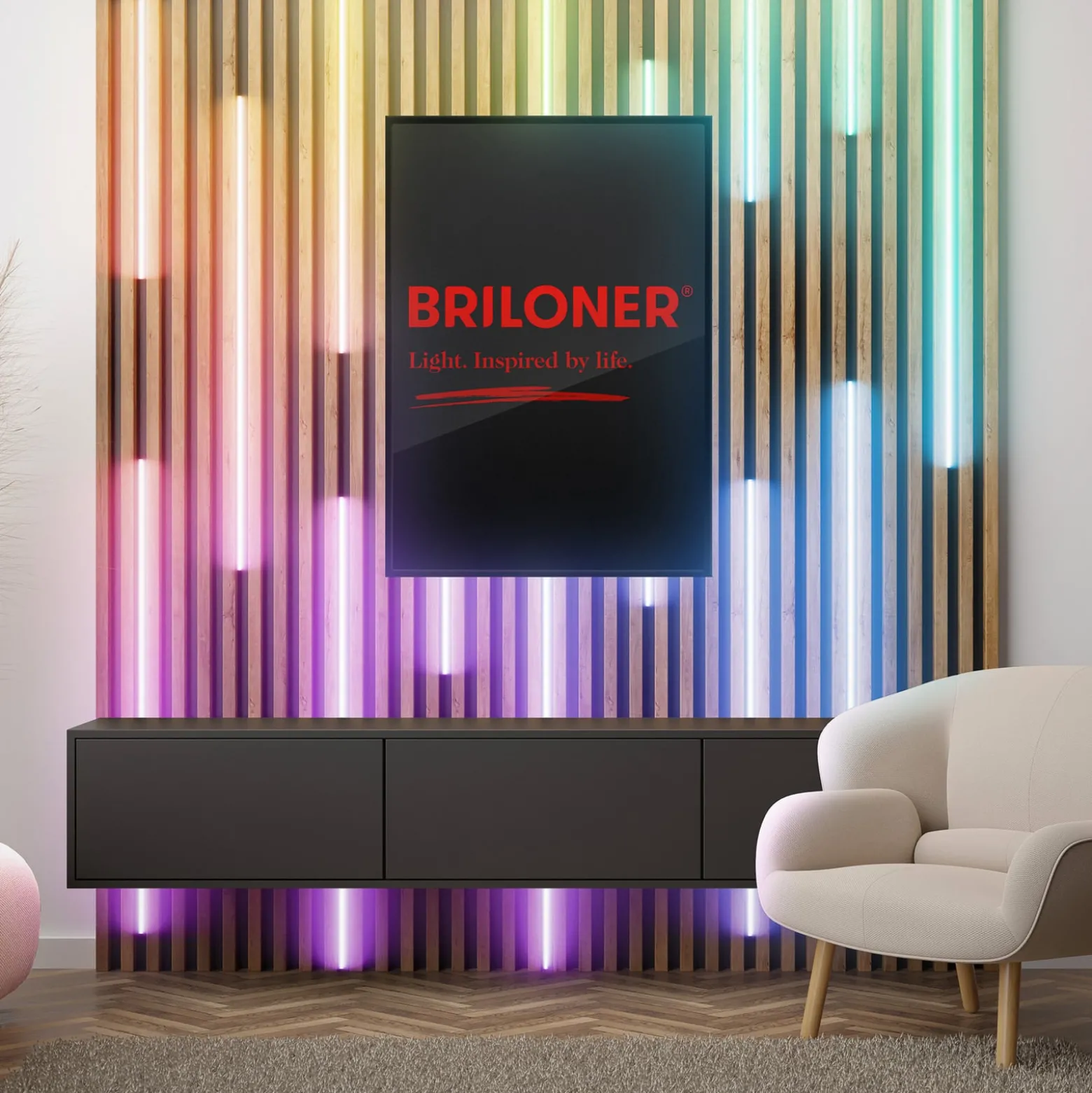 LED-Stripe Pimp your panel, Starterset, RGBW, Länge 2,6 m