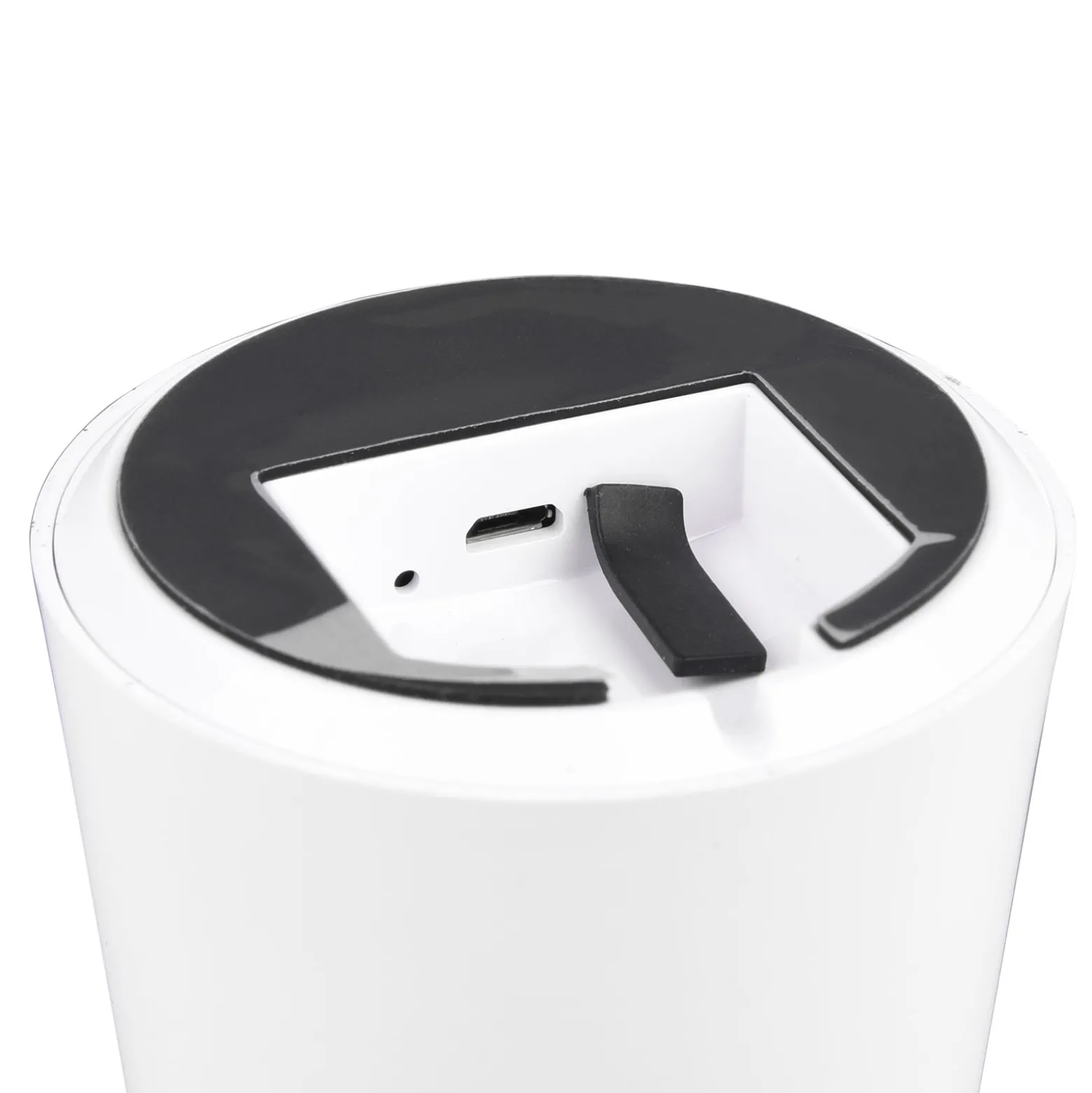 LED-Tischleuchte Lennon IP44, Akku, Touchdim, weiß