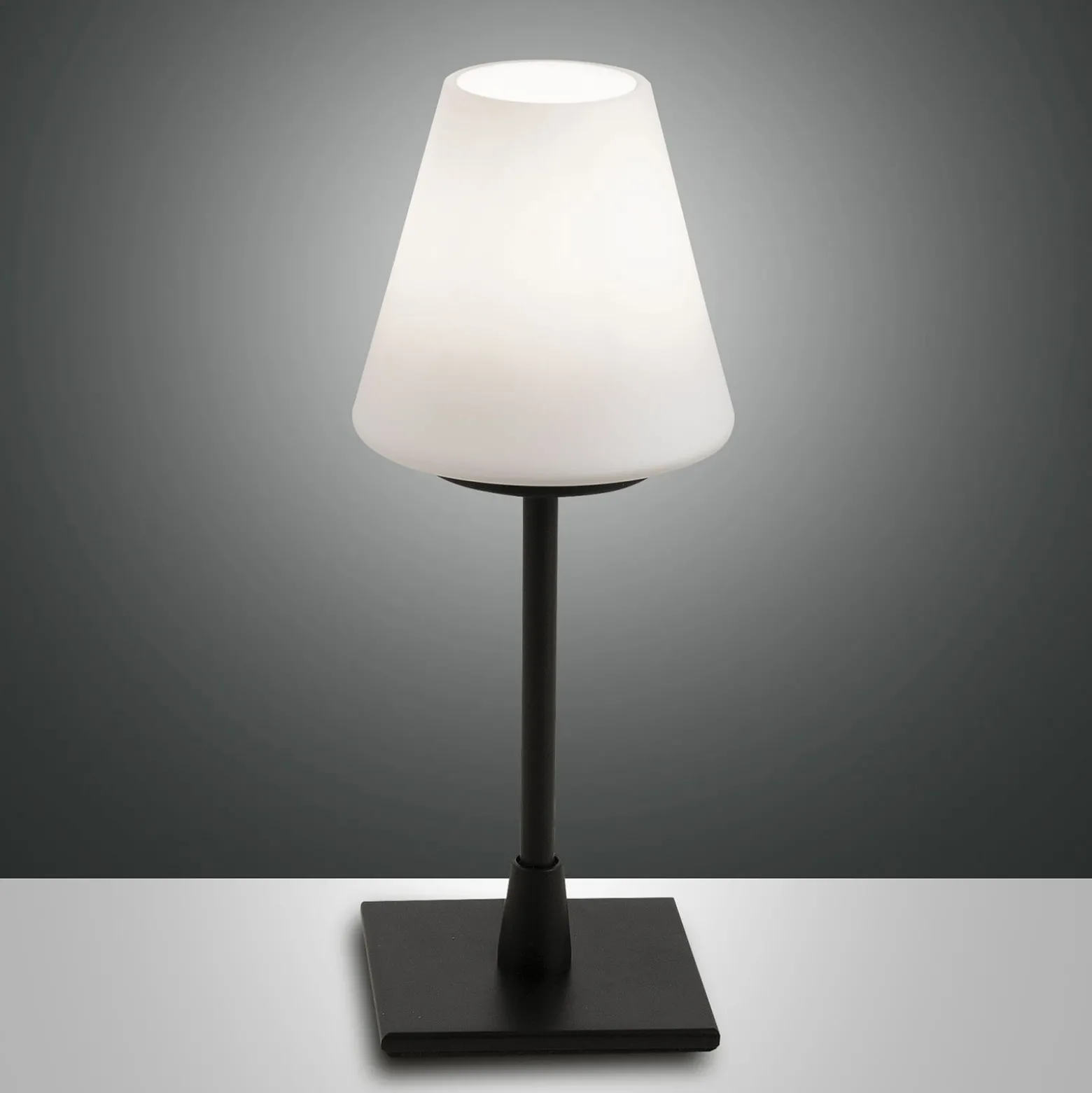 LED-Tischleuchte Lucy mit Touchdimmer, schwarz