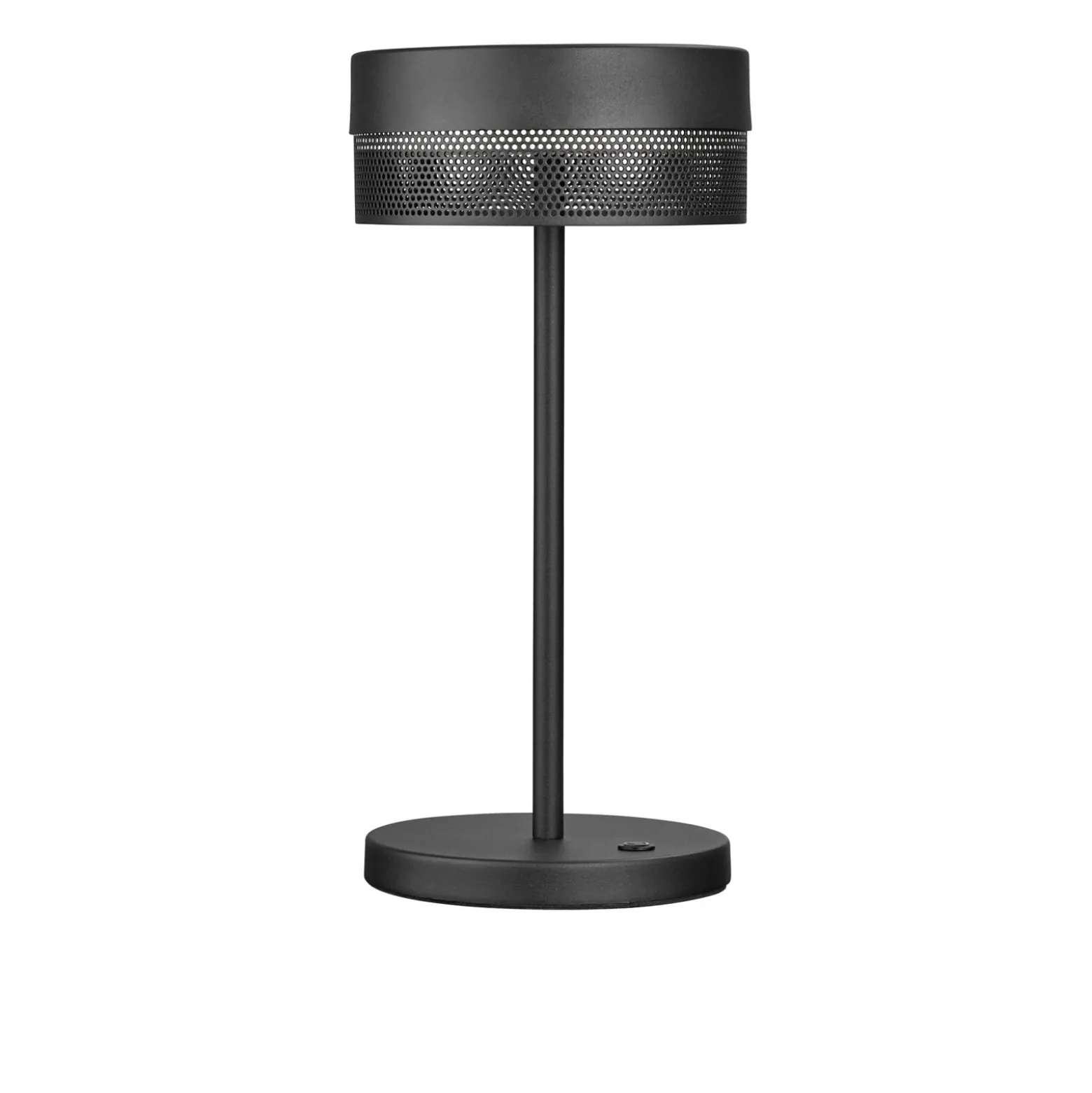 LED-Tischleuchte Mesh Akku, Höhe 30 cm, schwarz