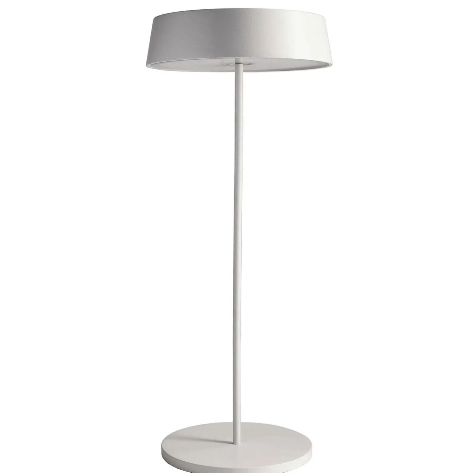 LED-Tischleuchte Miram mit Akku, dimmbar, weiß