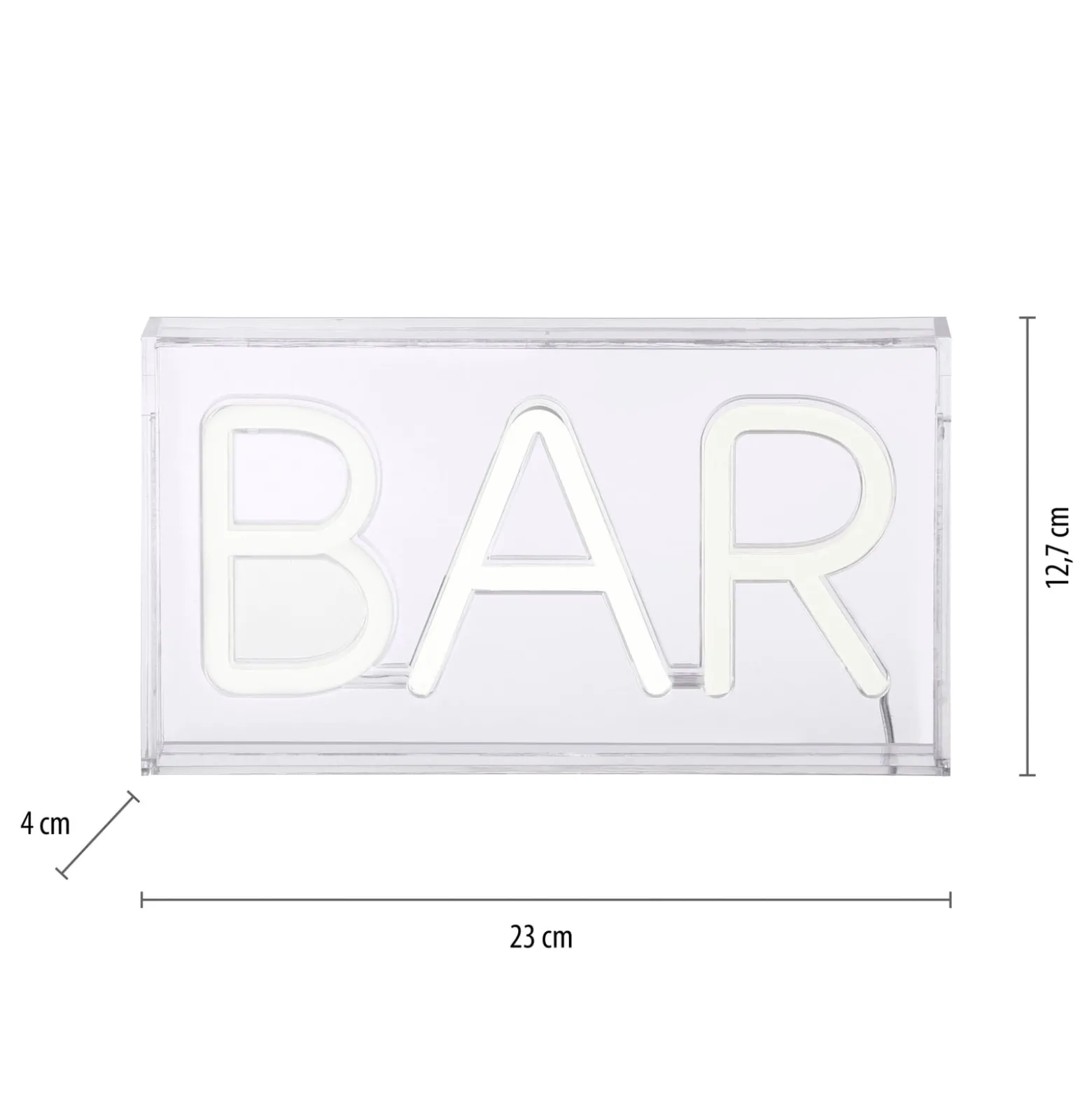LED-Tischleuchte Neon Bar, USB