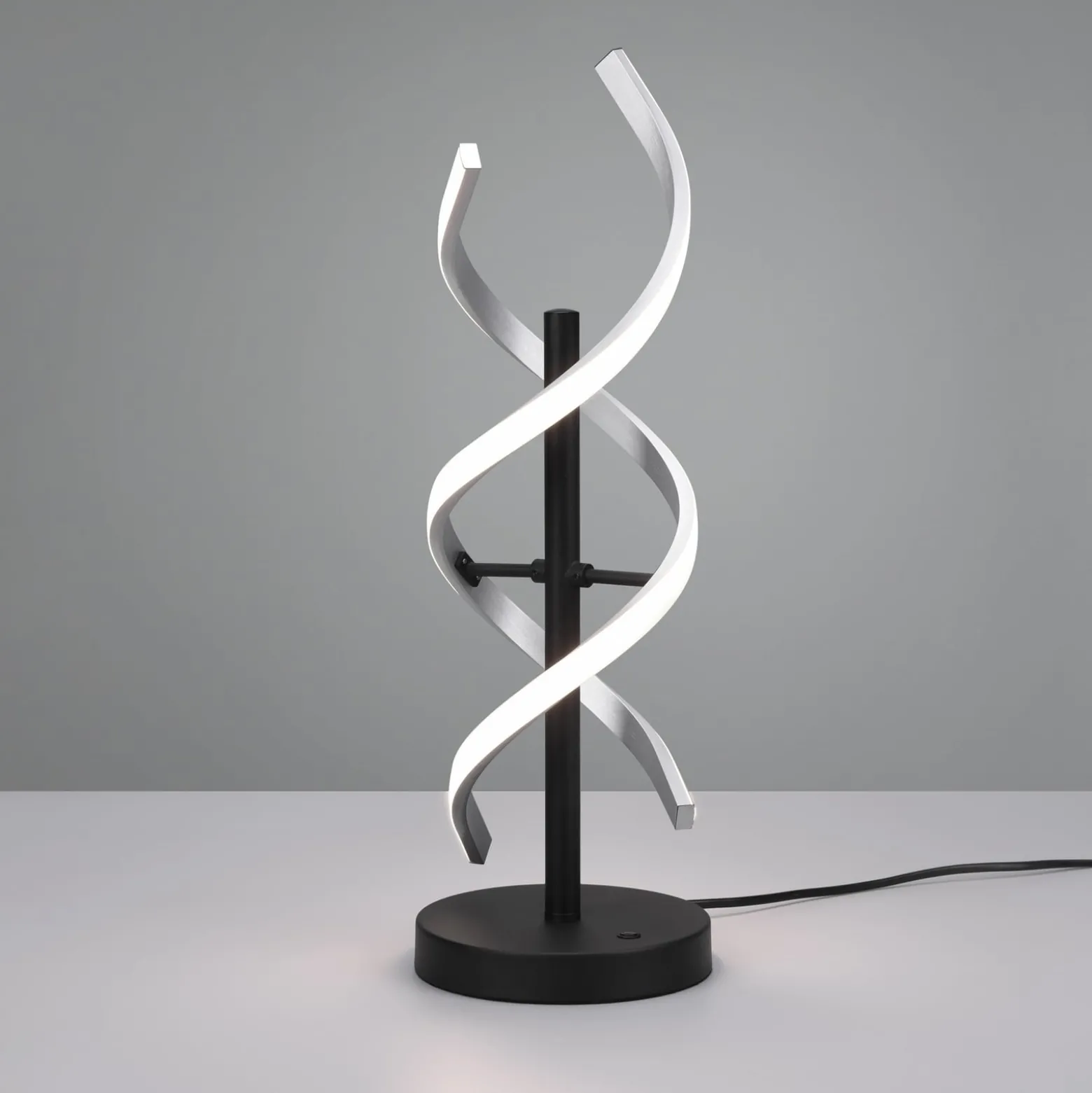LED-Tischleuchte Sequence, dimmbar, CCT, aluminium