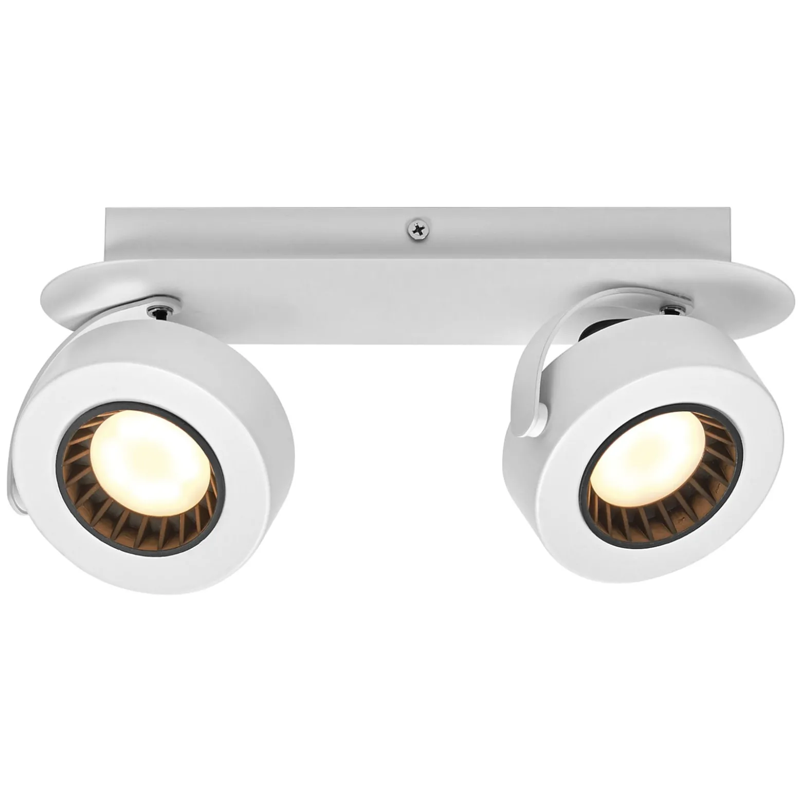 LEDVANCE LED-Deckenstrahler Venus, 3.000 K, 2-fl., weiß