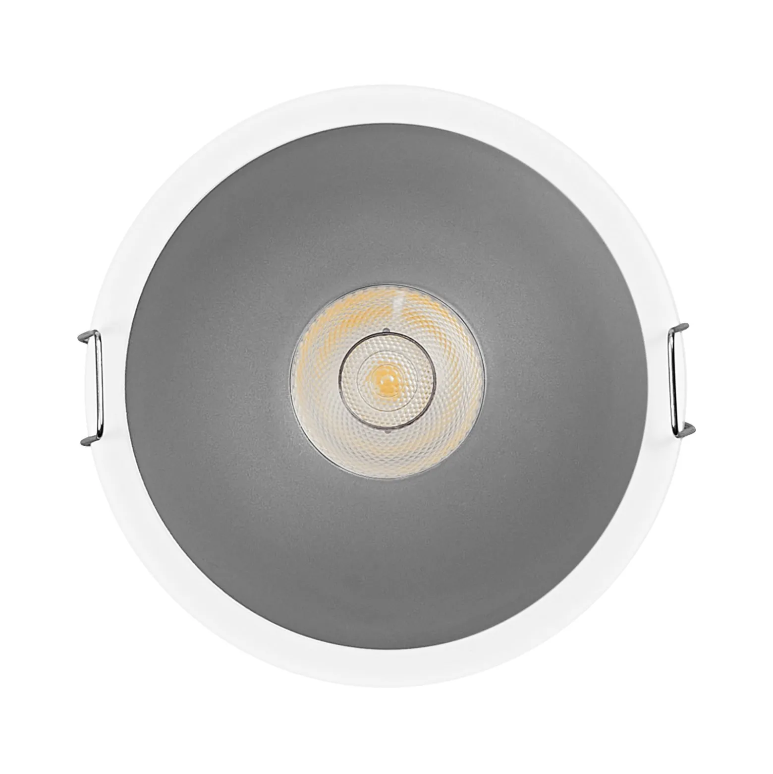 LEDVANCE Twist Einbauspot Ø9,3cm 830 weiß/silber