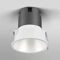 LEDVANCE Twist Einbauspot Ø9,3cm 830 weiß/silber