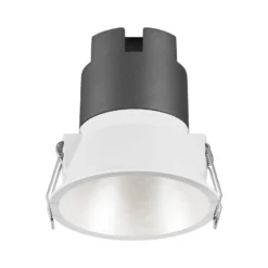 LEDVANCE Twist Einbauspot Ø9,3cm 830 weiß/silber