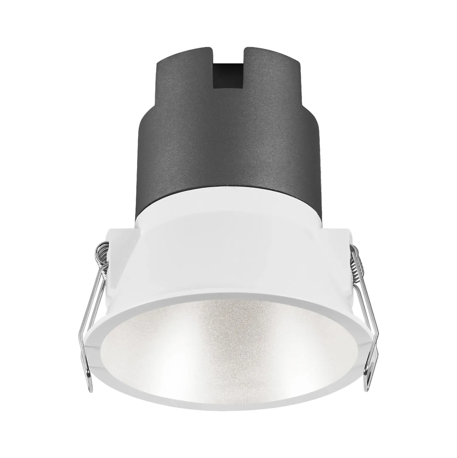 LEDVANCE Twist Einbauspot Ø9,3cm 830 weiß/silber