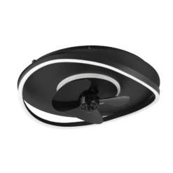 LED-Ventilator Sortland, DC, leise, 50cm, CCT, Fernbedienung