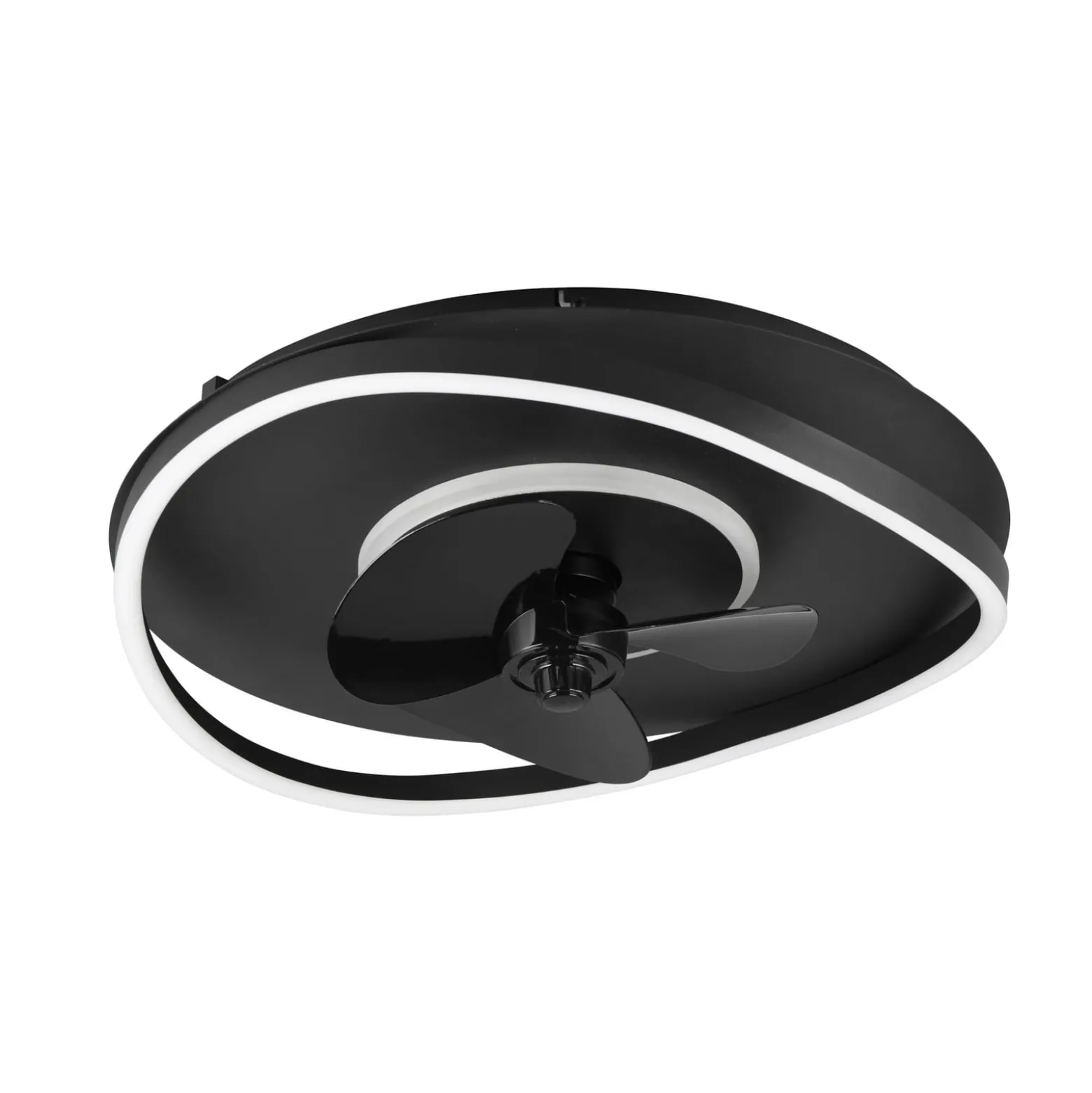LED-Ventilator Sortland, DC, leise, 50cm, CCT, Fernbedienung
