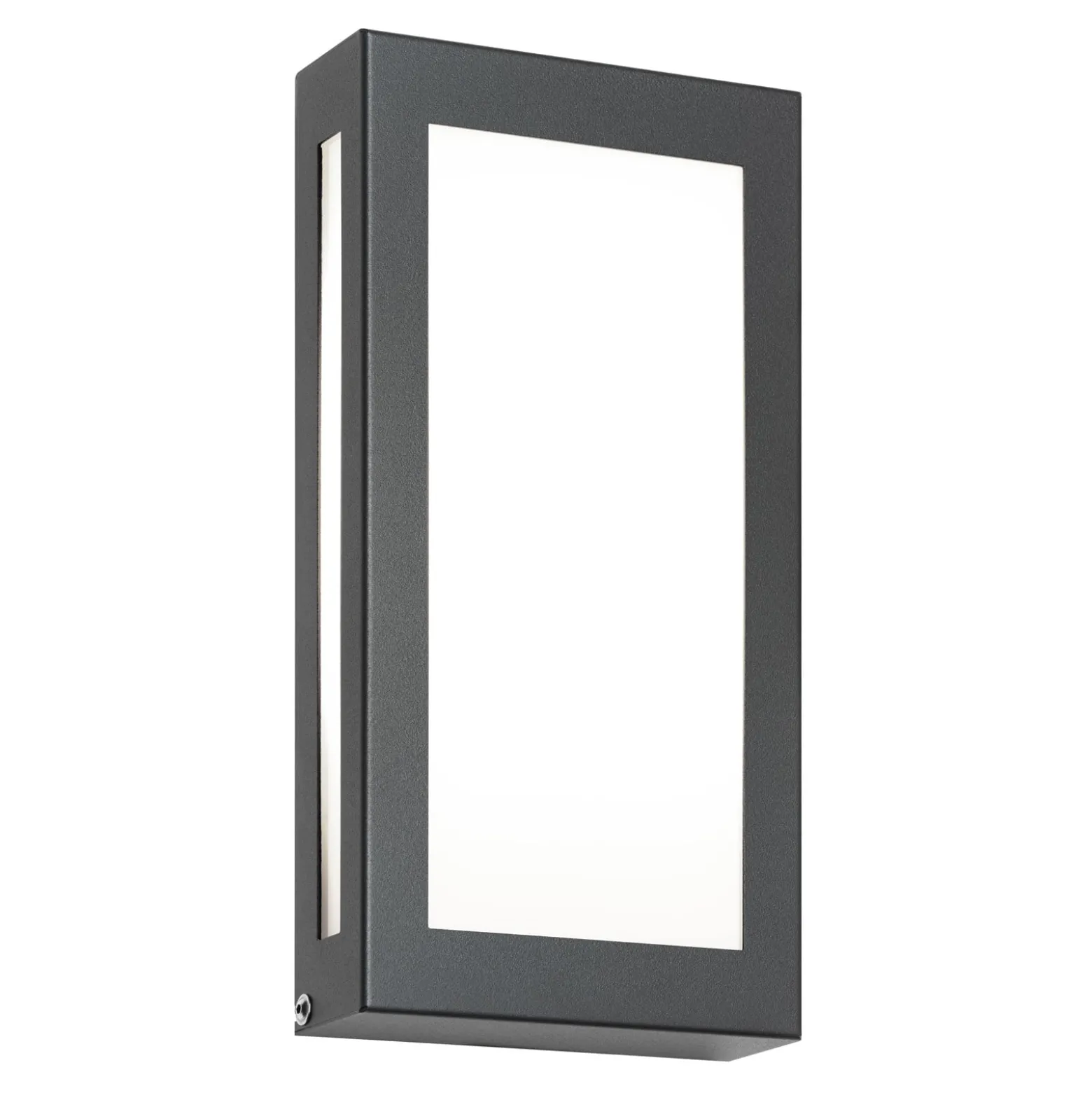 LED-Wandleuchte Aqua Rain Mini mit BWM, anthrazit