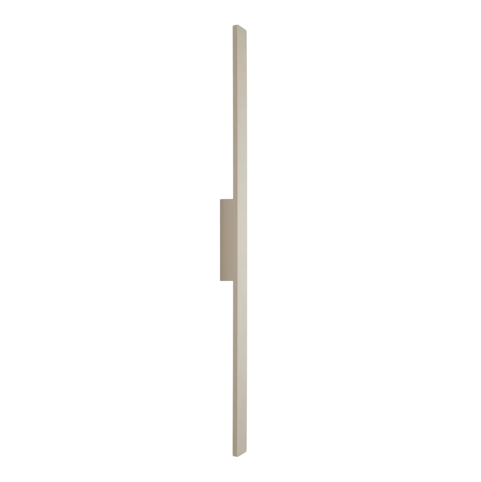 LED-Wandleuchte Demi M, sand, Aluminium, Höhe 100 cm, IP54