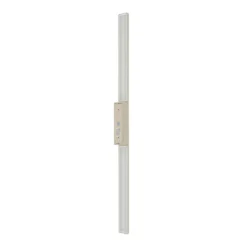 LED-Wandleuchte Demi M, sand, Aluminium, Höhe 100 cm, IP54