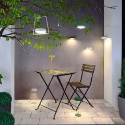 LED-Wandleuchte Miram mit Akku, dimmbar, weiß