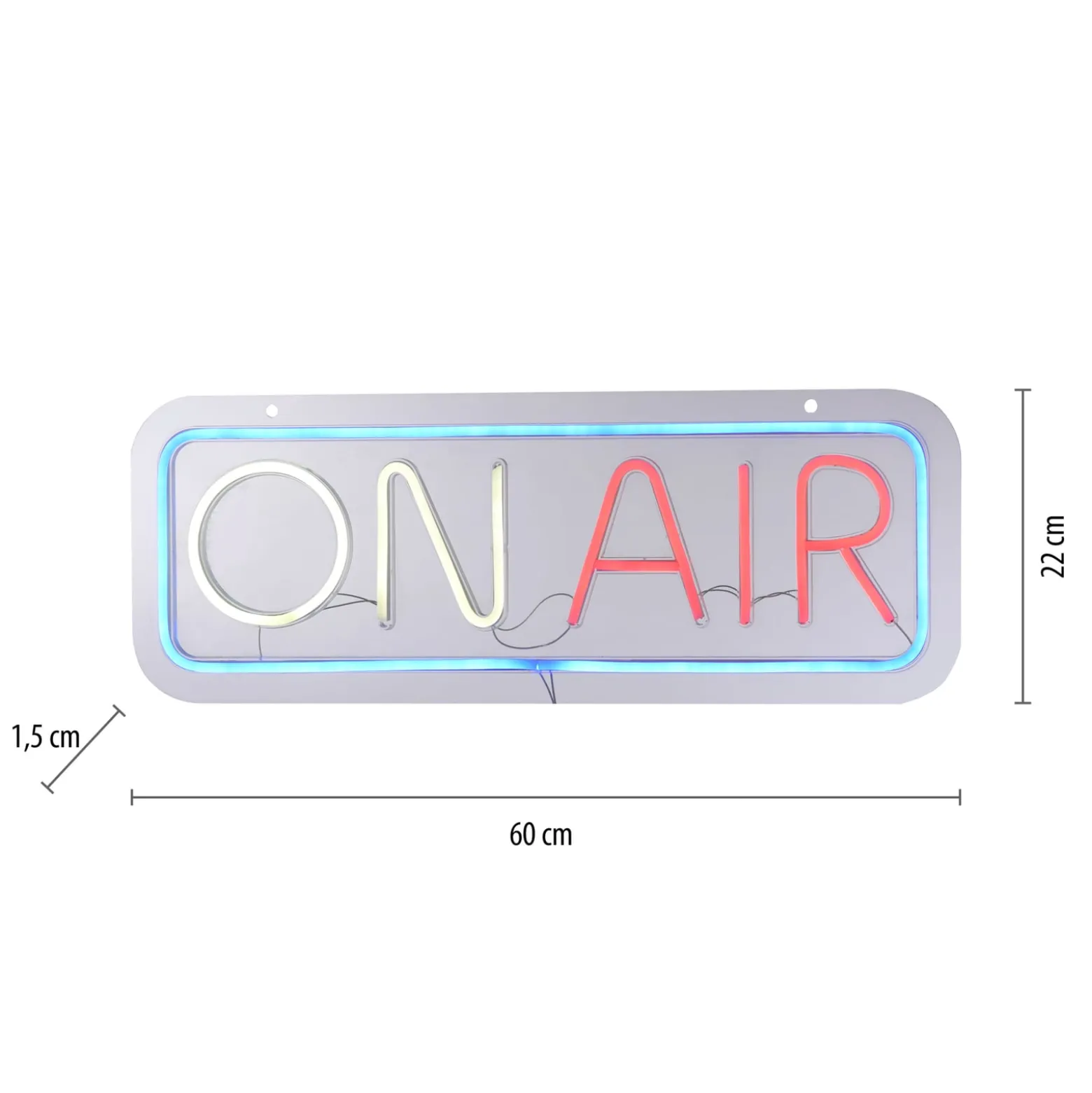 LED-Wandleuchte Neon On Air, USB