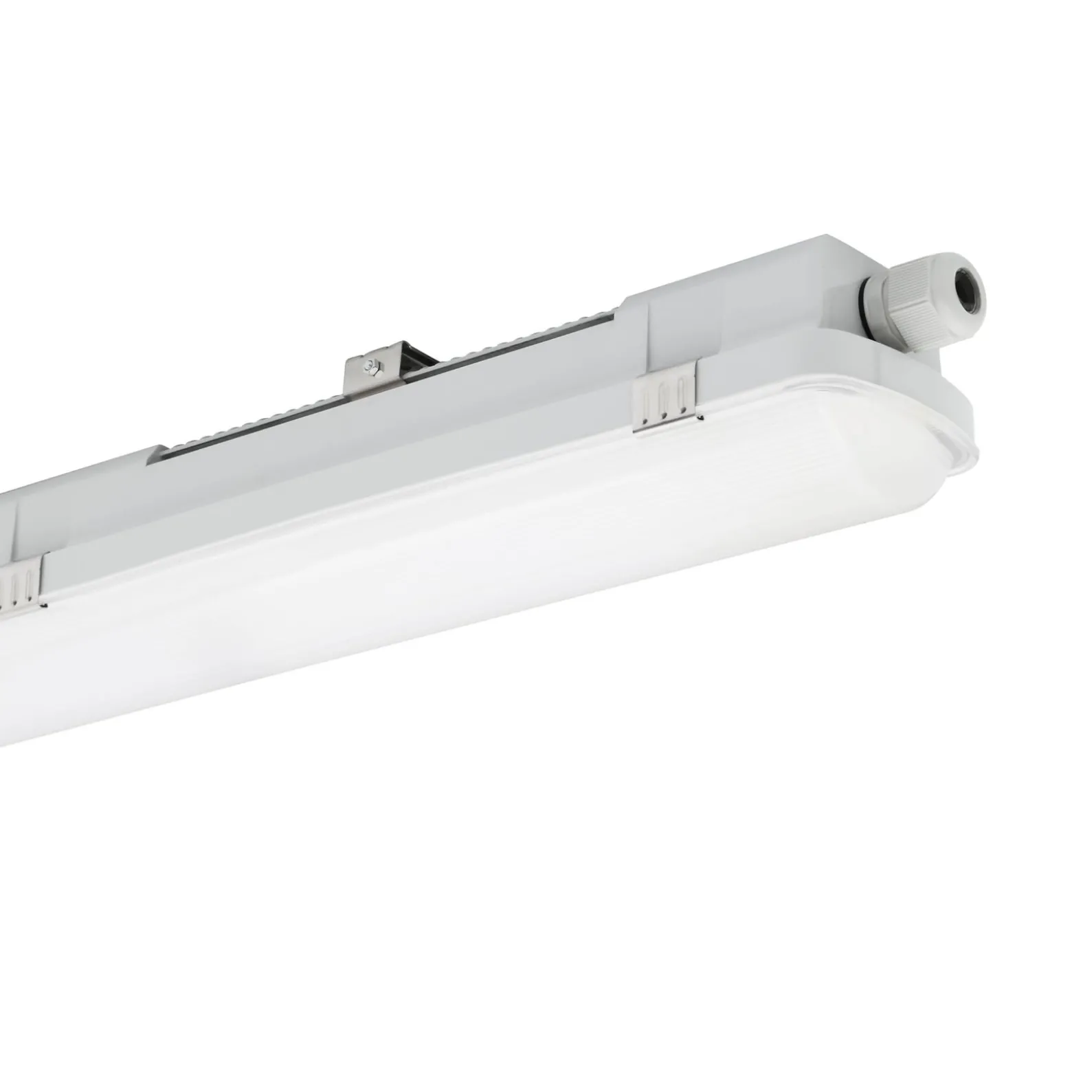 LED-Wannenleuchte RESISTO, lichtgrau, 150 cm, 42 W, 840 IP66