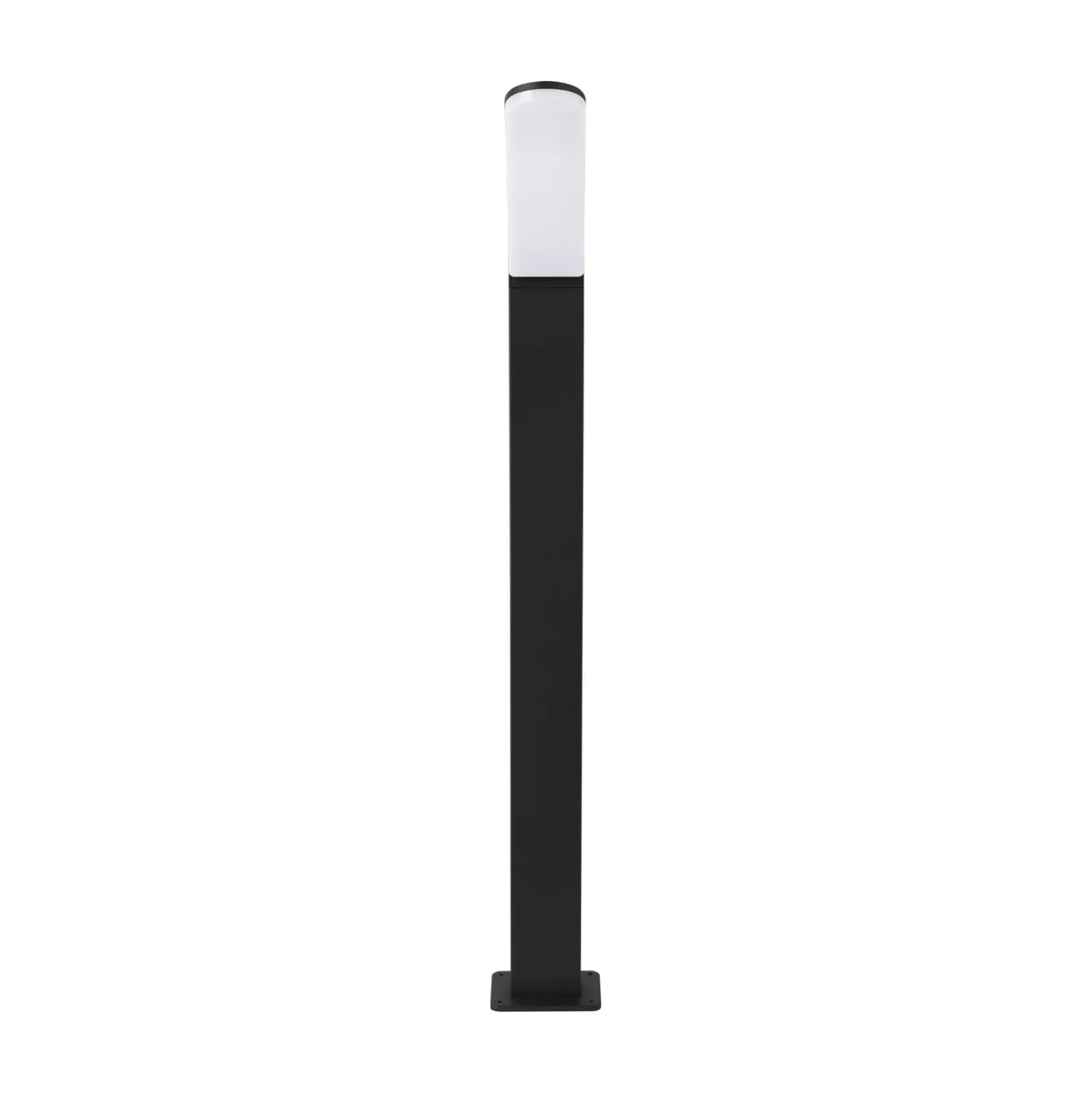 LED-Wegelampe Fiumicino in gebogener Form