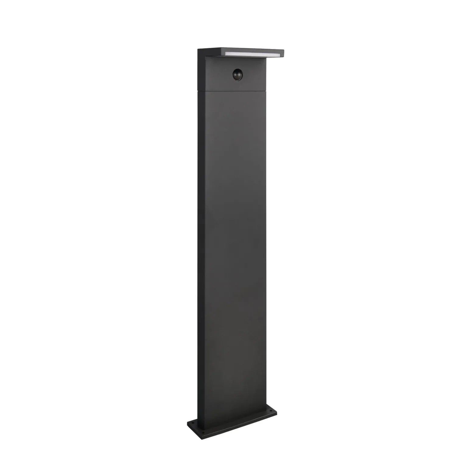 LED-Wegelampe Ravi, anthrazit, Höhe 100 cm, Sensor, IP54