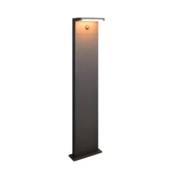 LED-Wegelampe Ravi, anthrazit, Höhe 100 cm, Sensor, IP54